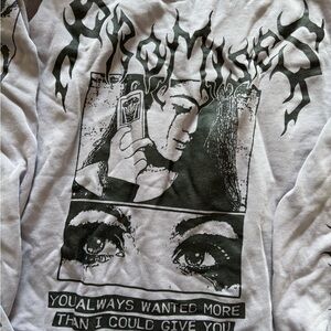 Purple Broken Promises sweatshirt and short set